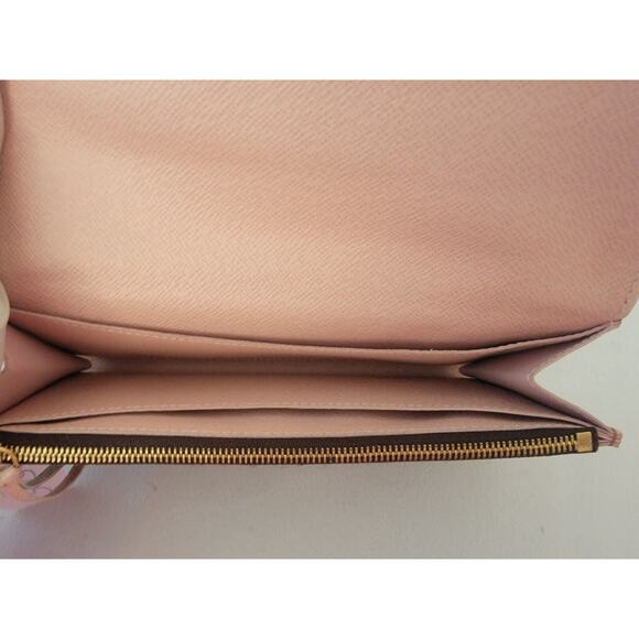 Louis Vuitton Portefueille Caissa Wallet DE Rose Ballerine interior w/box & dust - Picture 8 of 10